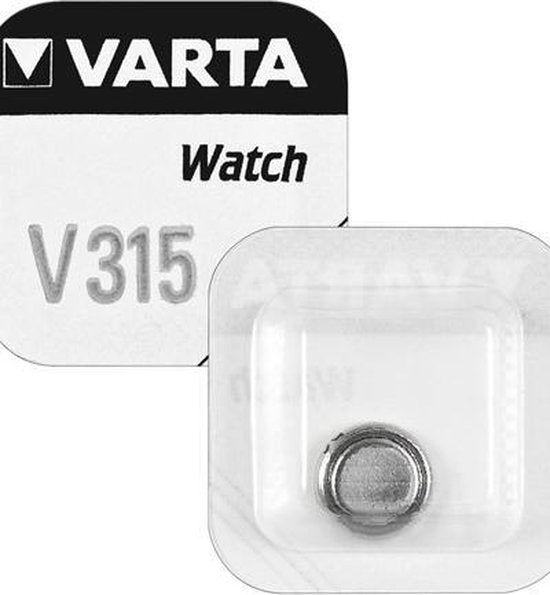315, Varta V315, SR67, SR716SW knoopcel voor horloges etc.