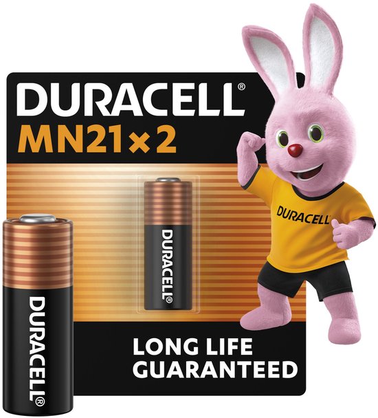 Duracell Specialty MN21 alkaline batterij - 12V, A23 - 2 stuks