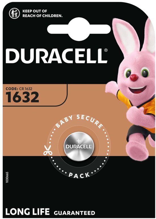 Duracell 1632 Single-use battery CR1632 Lithium 3 V