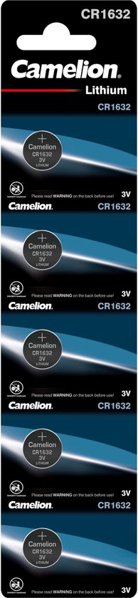 Camelion - CR1632 Lithium Batterijen - 5 stuks
