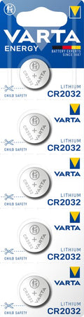 VARTA ENERGY LITHIUM Knoopcel batterij CR2032 5 pack