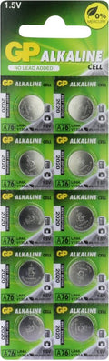 Gp Alkaline Batterijen Mini A76 G13 X10 Voor Horloges En Andere Kleine Apparaten