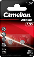 Camelion Alkaline 0% Mecury AG3 1,5V blister 2