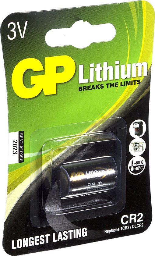 GP Lithium CR2 batterij - 1 stuk