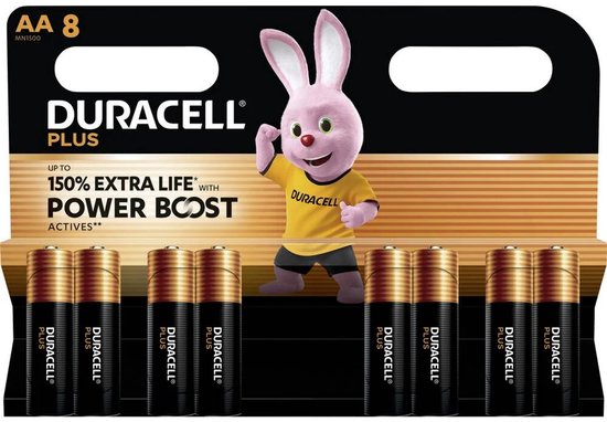 Duracell Alkaline Batterijen Mainline Bst AA - 8 stuks
