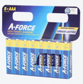 a-force batterijen aaa 8-pack alkaline