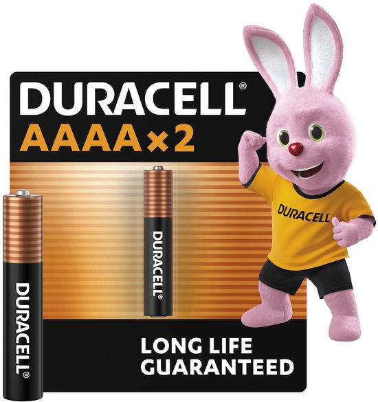 Duracell Specialty AAAA alkaline batterij - 1,5V, LR8D425 - 2 stuks