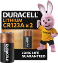 Duracell 123 lithium batterij - 3V, CR123 - 2 stuks