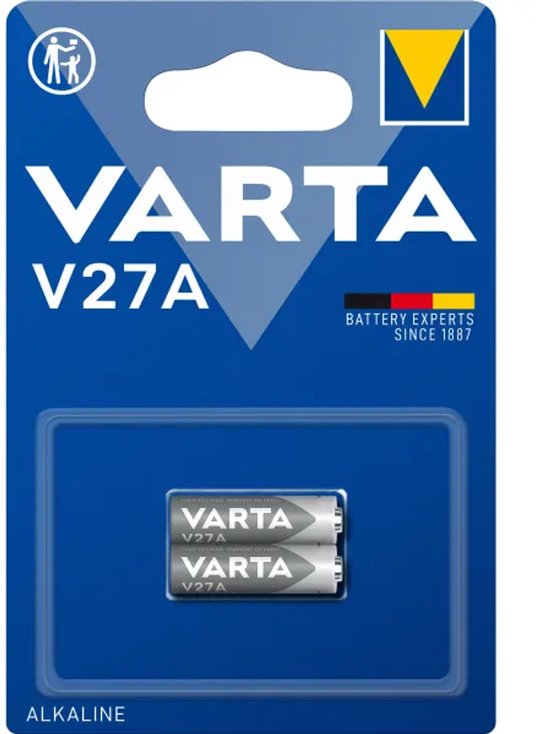 Varta Alkaline V27GA blister 2
