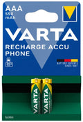Varta Phone Rechargeable NimH AAA/HR03 550mah blister 2