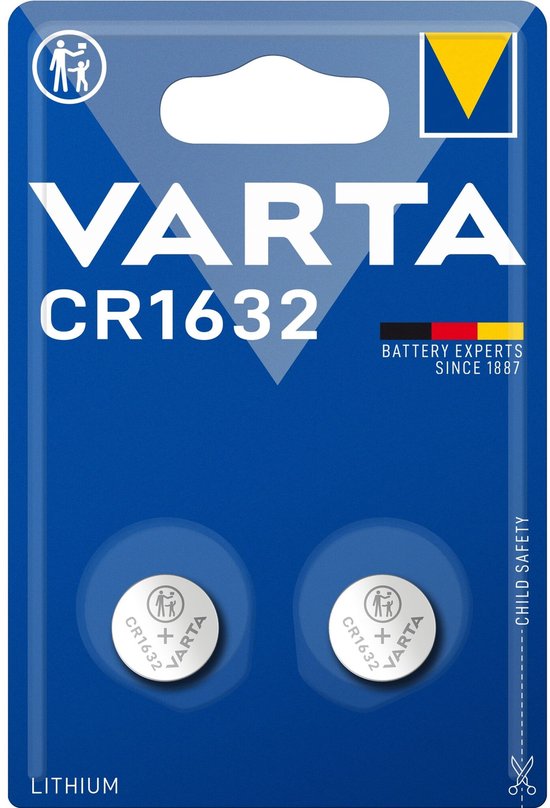 Varta Lithium CR1632 blister 2