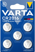 Varta CR2016 - 5 stuks