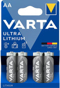 VARTA Ultra Lithium AA Batterijen 1,5V LR6 Penlite – 4 Stuks