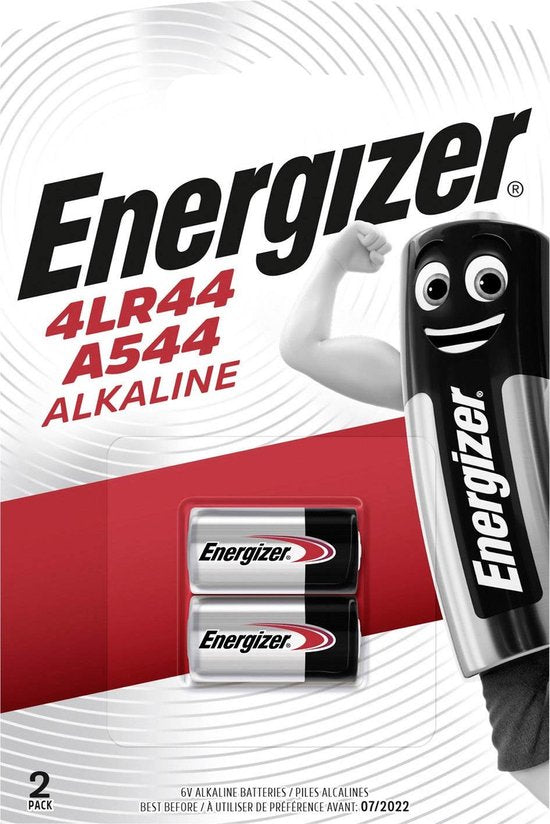 Energizer Alkaline 4LR44 A544 6V blister 2