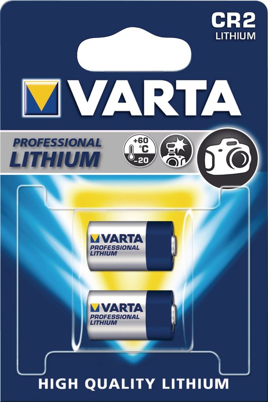 Varta - Fotobatterij - CR2 Lithium - 2 stuks