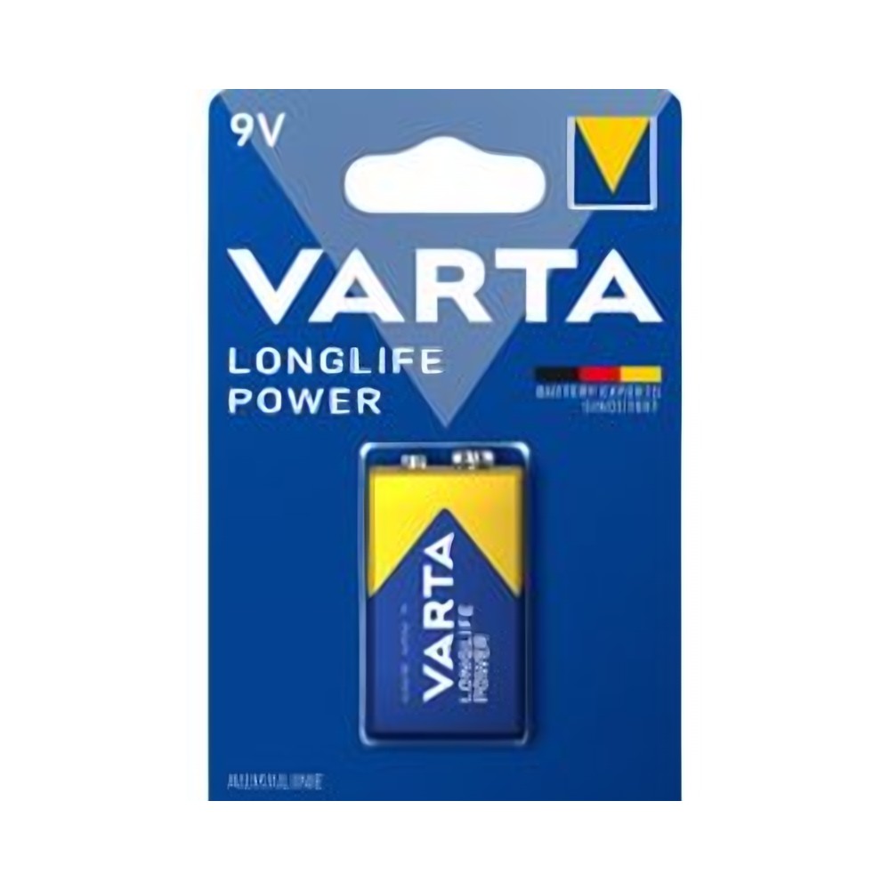 Varta Batterij - Blok E - High Energy Alkaline - 9 Volt