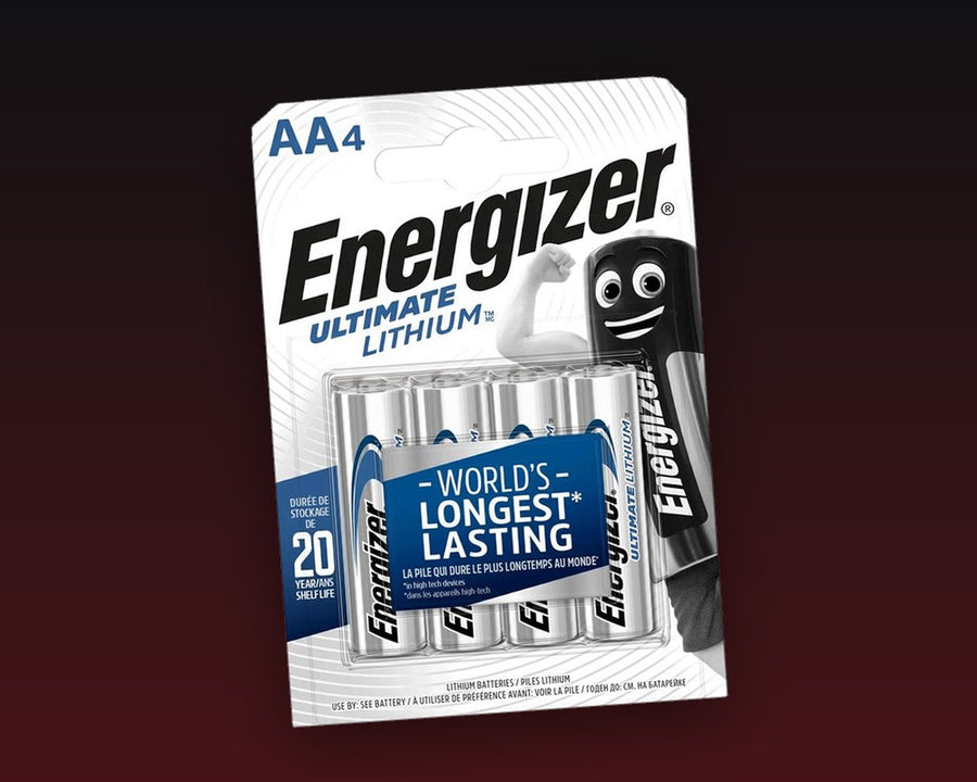 Energizer Ultimate Lithium Mignon - AA LR 6 - 1,5V - 1x4 stuks